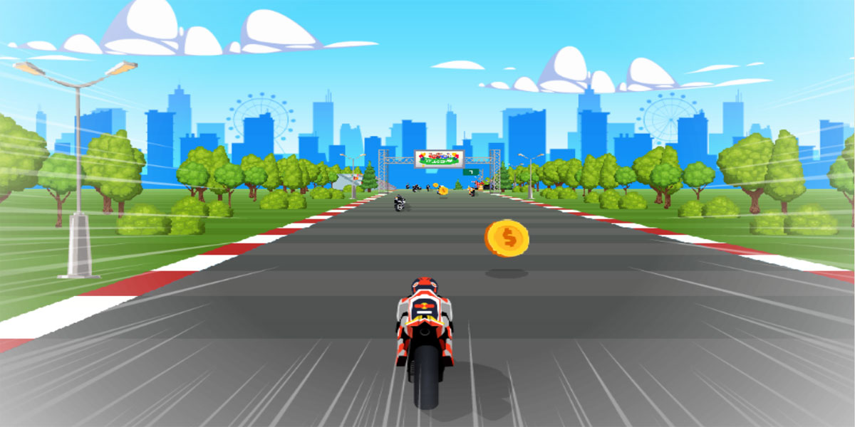 GT Ride : Y8 ขอต้อนรับผู้เล่นทุกท่านเข้าสู่เกมแข่งรถมอเตอร์ไซค์สุดโหดที่พร้อมจะมอบประสบการณ์และความสนุกให้แก่ผู้เล่น