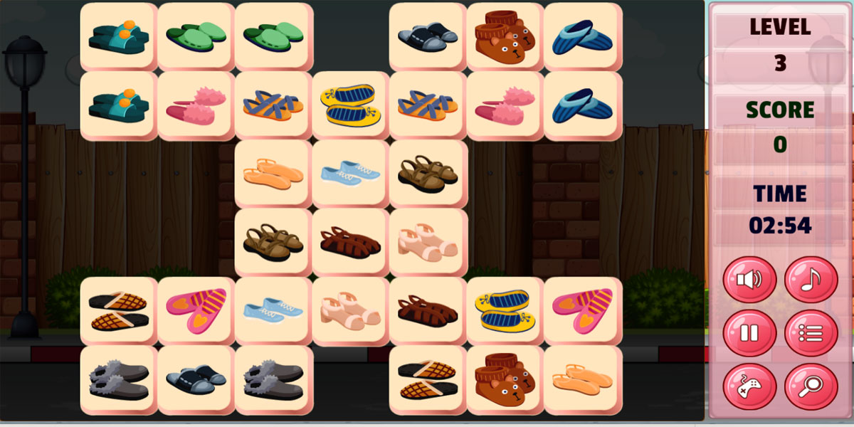 Girls Sandals Mahjong : Y8 เกมไพ่นกกระจอกสุดคลาสสิกที่มาพร้อมกับธีมรองเท้ากุลสตรี