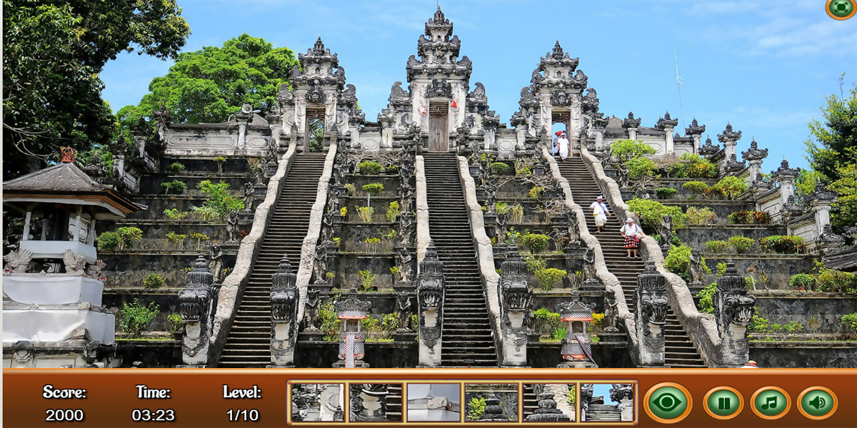 Hidden Spots : Indonesia : Y8 ค้นหารูปภาพทั้งหมดที่ซ่อนอยู่ภายใต้รูปภาพที่สวยงามเหล่านี้