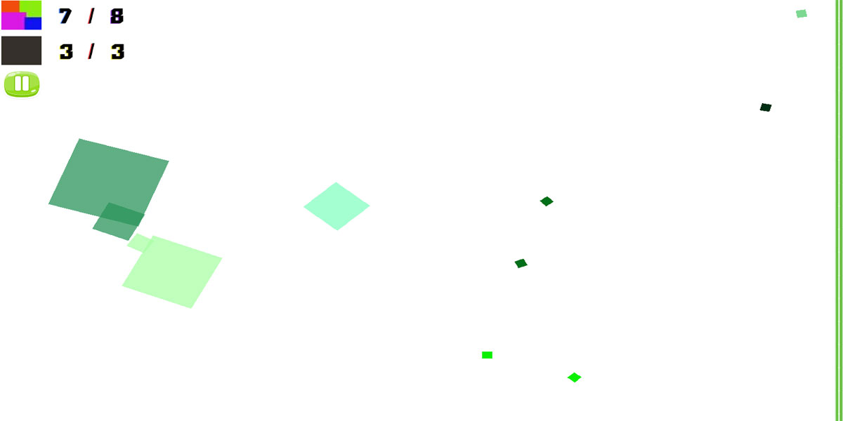 Pixel Reaction : Y8 เป้าหมายเพียงเดียวที่ผู้เล่นจะต้องทำ คือ การสร้างปฏิกิริยาลูกโซ่และจับพิกเซลให้ได้มากที่สุด