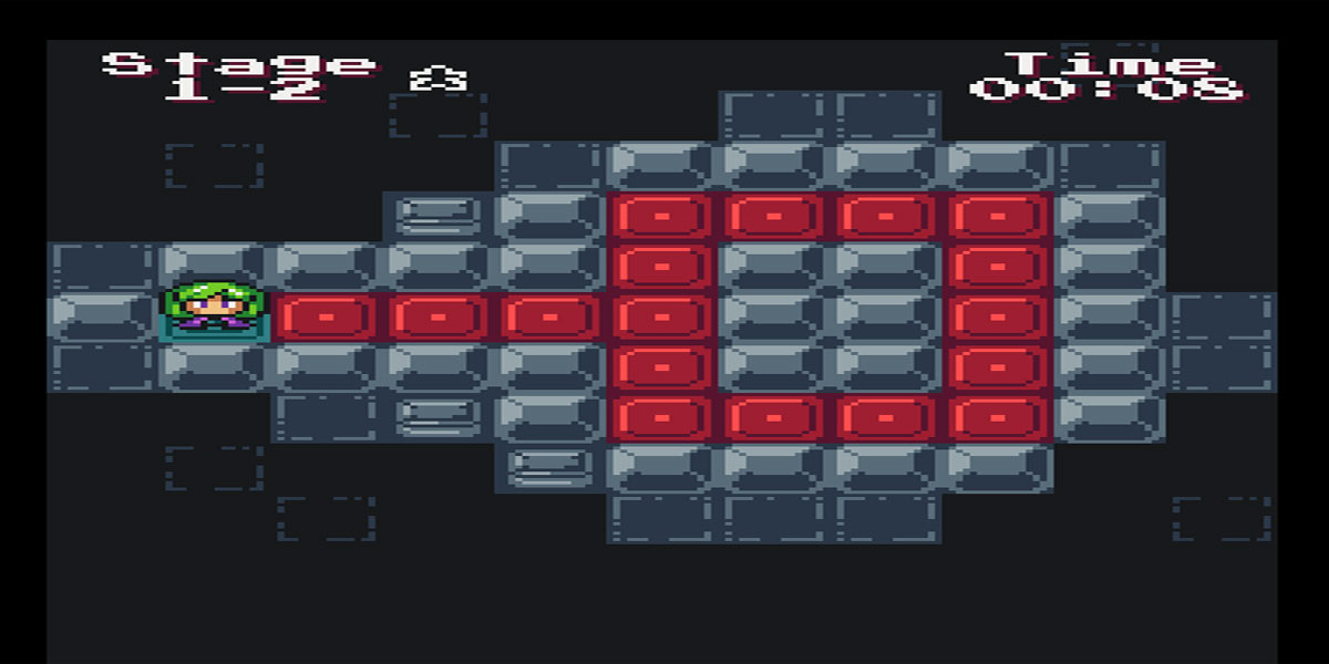 Tile Trial : Y8 นำทางตัวละครที่น่าสงสารให้ก้าวผ่านกับดักอันตรายและส่งเขาไปยังพื้นที่ปลอดภัยให้เร็วที่สุดเพื่อผ่านด่าน