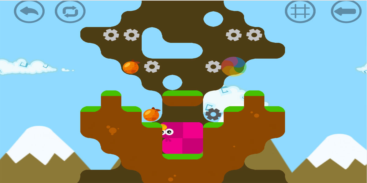 WormBird : Y8 เกมพัซเซิลสไตล์แพลตฟอร์มปริศนาที่ผู้เล่นจะได้ควบคุมเวิร์มเบิร์ด