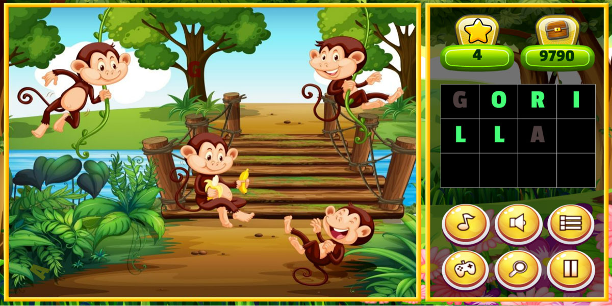 Animal Hidden Alpha Words : Y8 แนะนำเกมส์ออนไลน์เพื่อการศึกษา