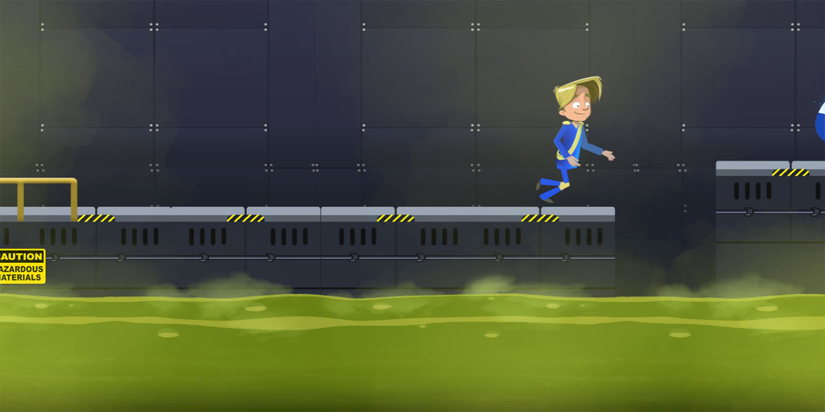 เกมวิ่งผจญภัยในดินแดนที่เต็มไปด้วยอันตรายและสิ่งขีดขวาง Captain Fantastic Run : Y