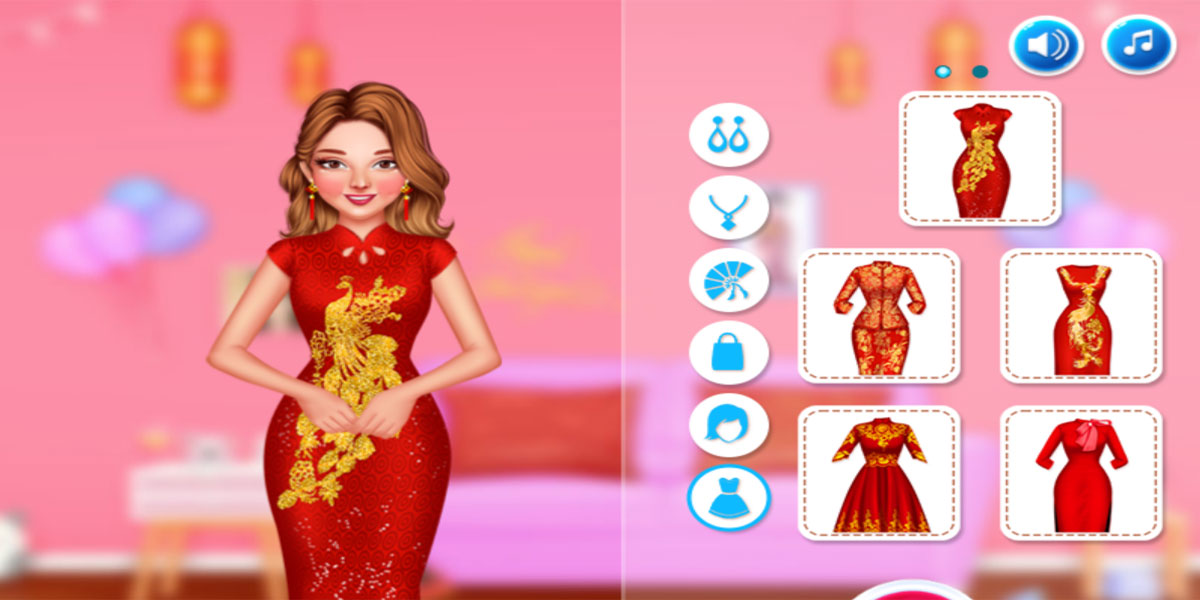 Celebrity Chinese New Year Look : Y8 เพลิดเพลินไปกับเกมแต่งตัวแบบจีนโบราณ