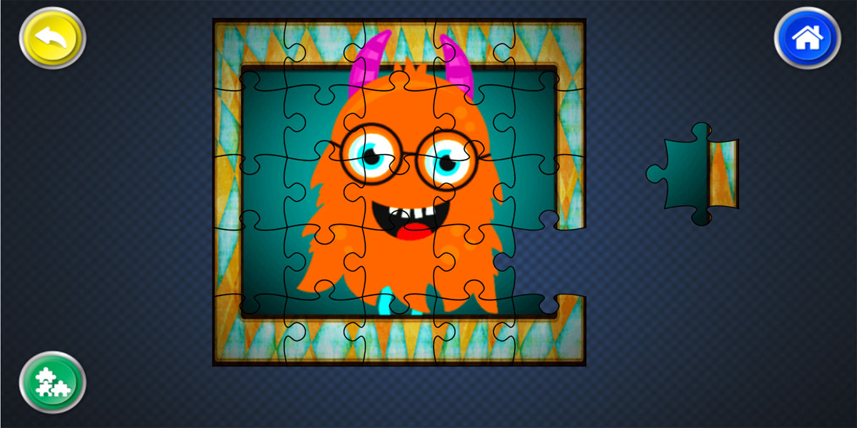 Cute Monsters Jigsaw : Y8 เกมไขปริศนารูปแบบเกม 2D แสนสนุก