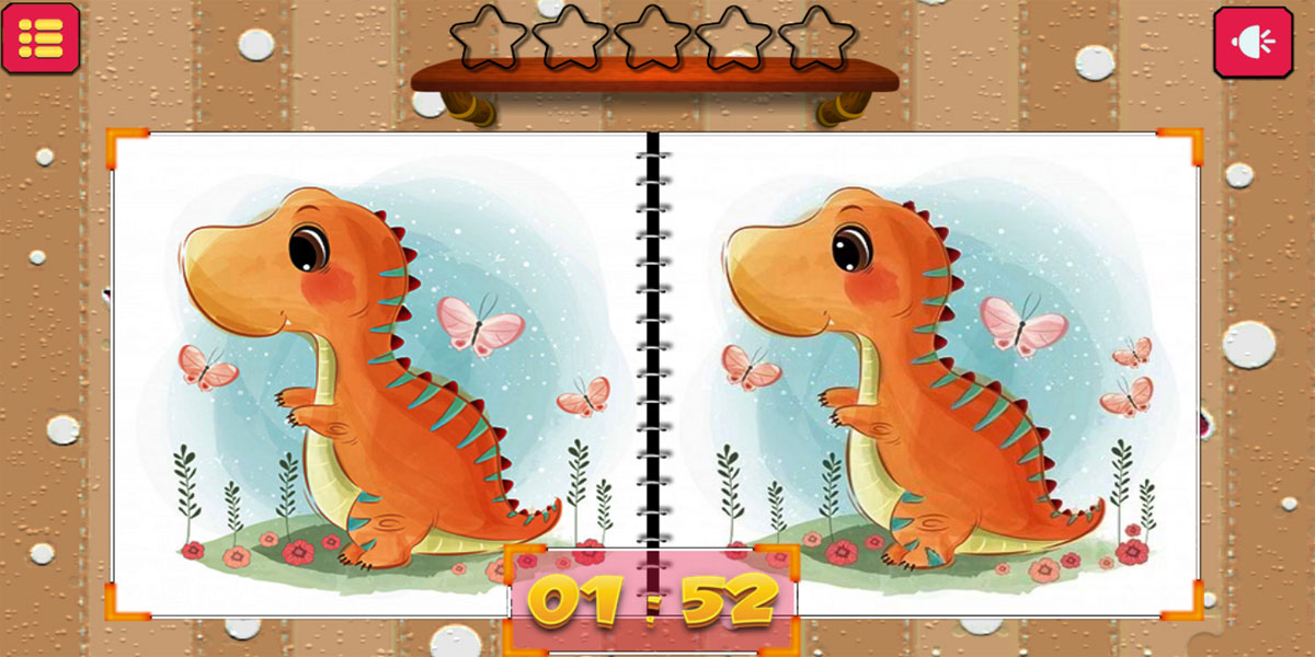 Cute Dinosaur Differences 1