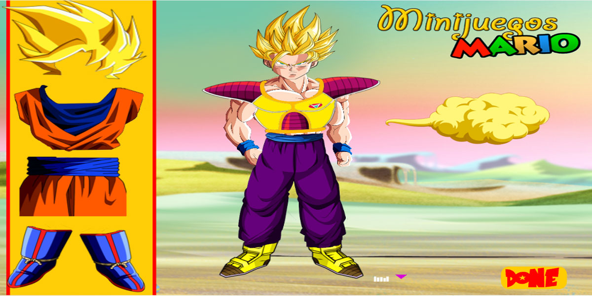 Goku Dress Up 2