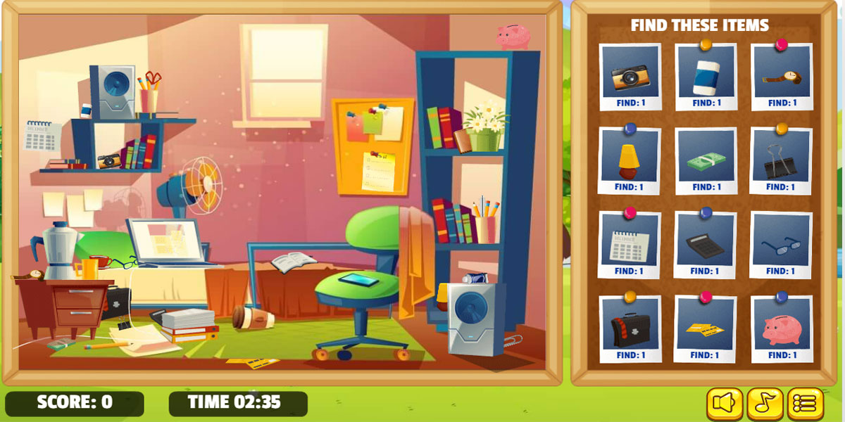 Small Room Hidden Object 1