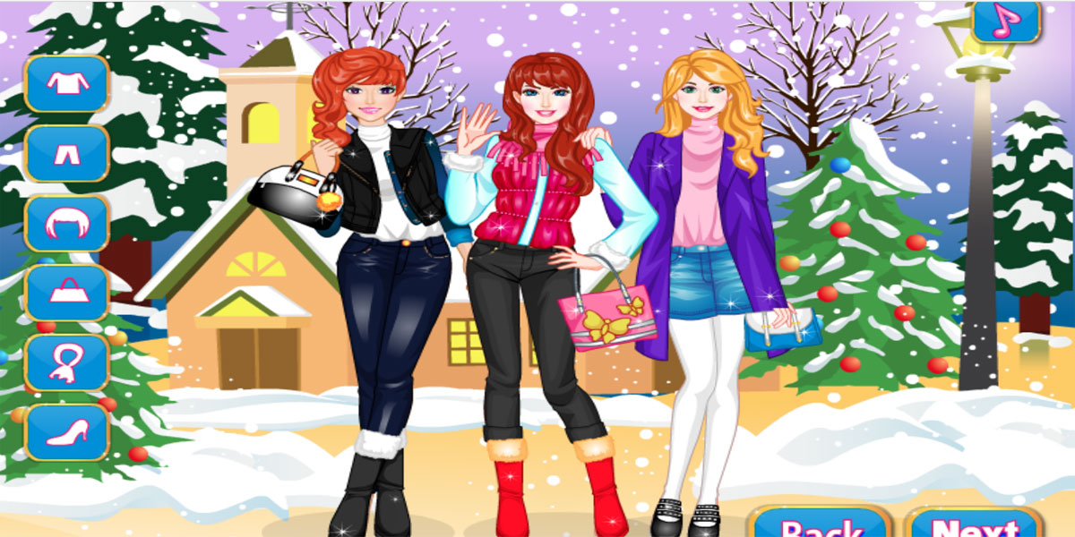 Dress Up Winter Friends 2