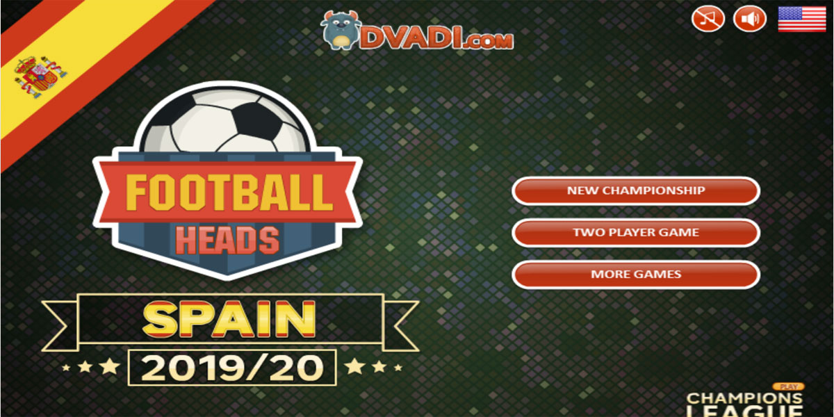 Football Heads: Spain 2019‑20  : Y8