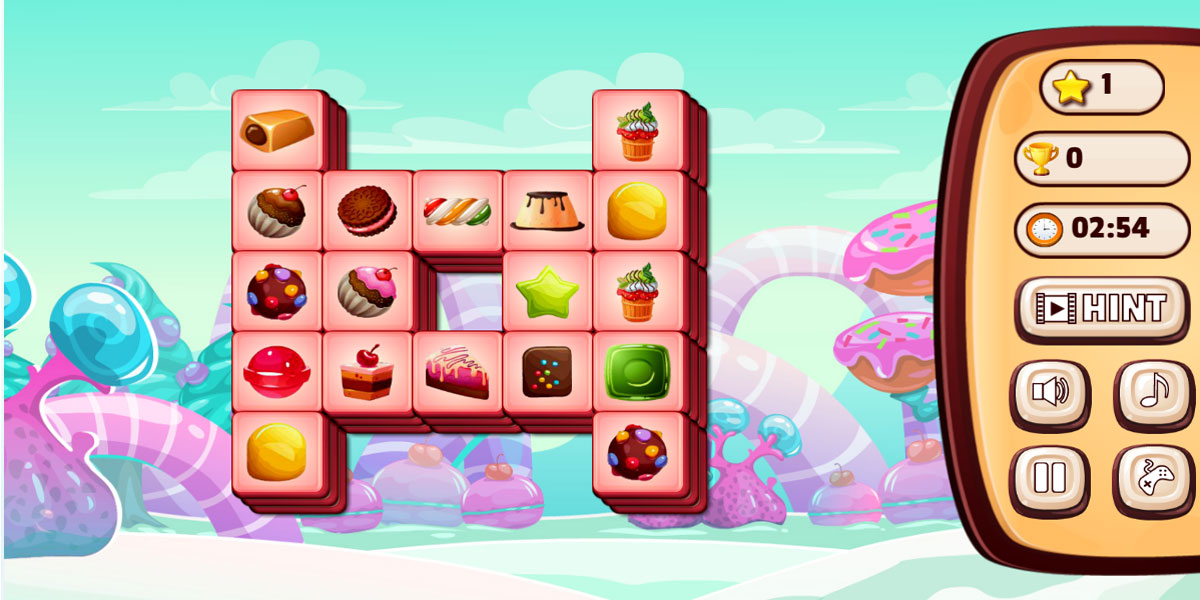 Candy Mahjong Tiles : 2