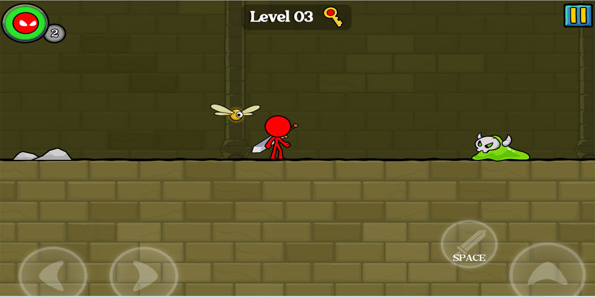 Red Stickman : Fighting Stick : Y8