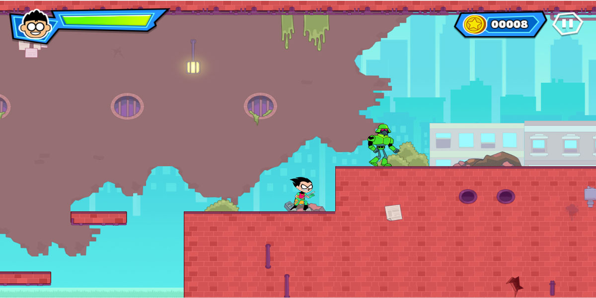 Teen Titans Go! : Jump City Rescue : Y8