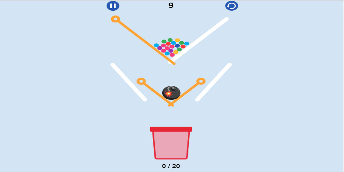 Collect Balls in a Cup : 2