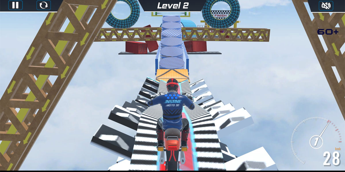 Insane Moto 3D : 2