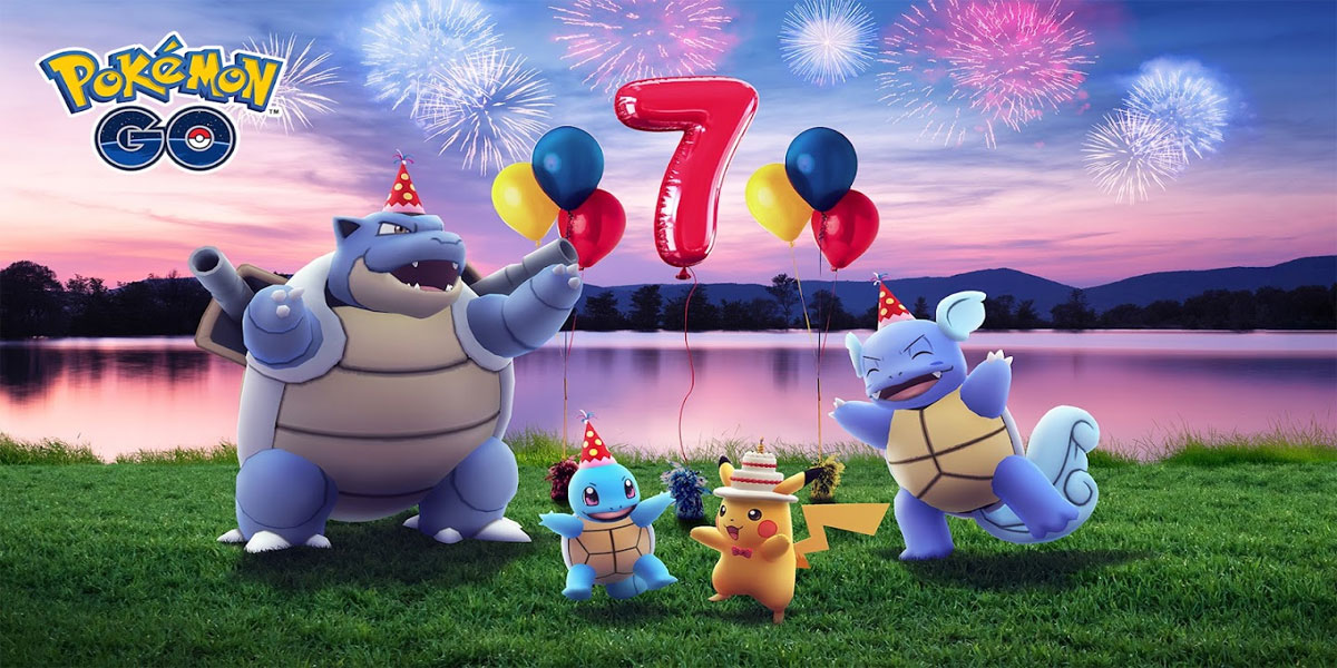 Pokémon GO ฉลองครบรอบ 7 ปี 2