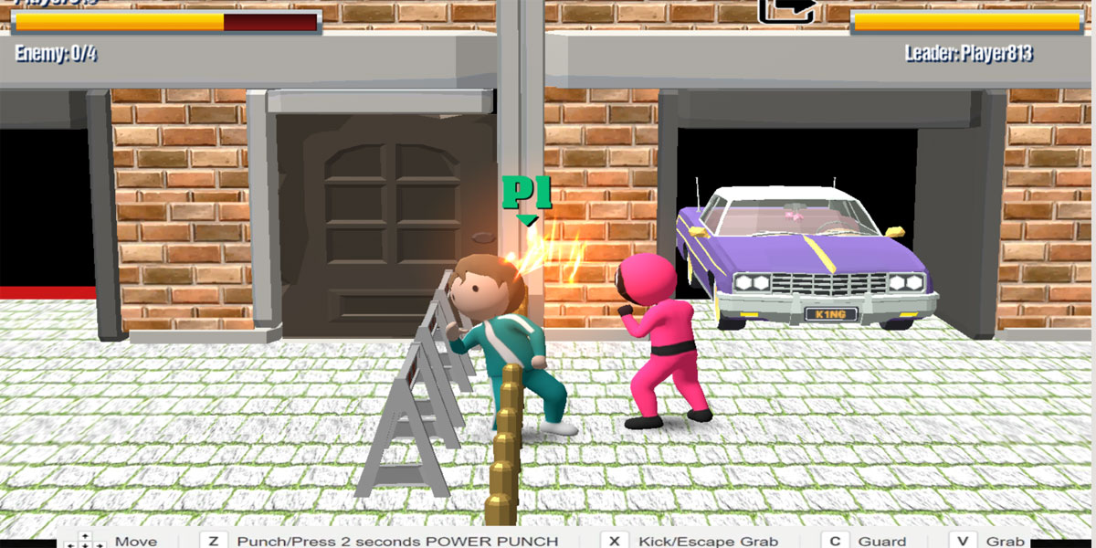 Squid Game Multiplayer Fighting : 2