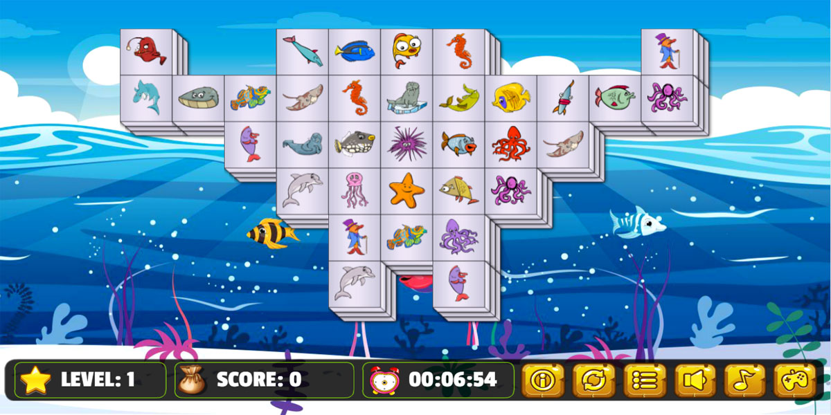 Sea Life Mahjong : 2