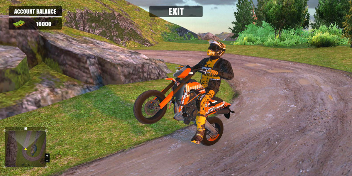 Motocross Driving Simulator : Y8