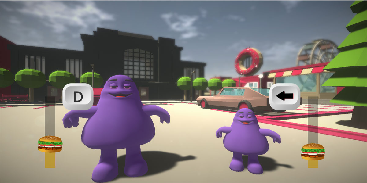 2 Player : Grimace : 2