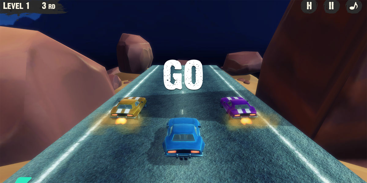 Desert Car Racing : 2