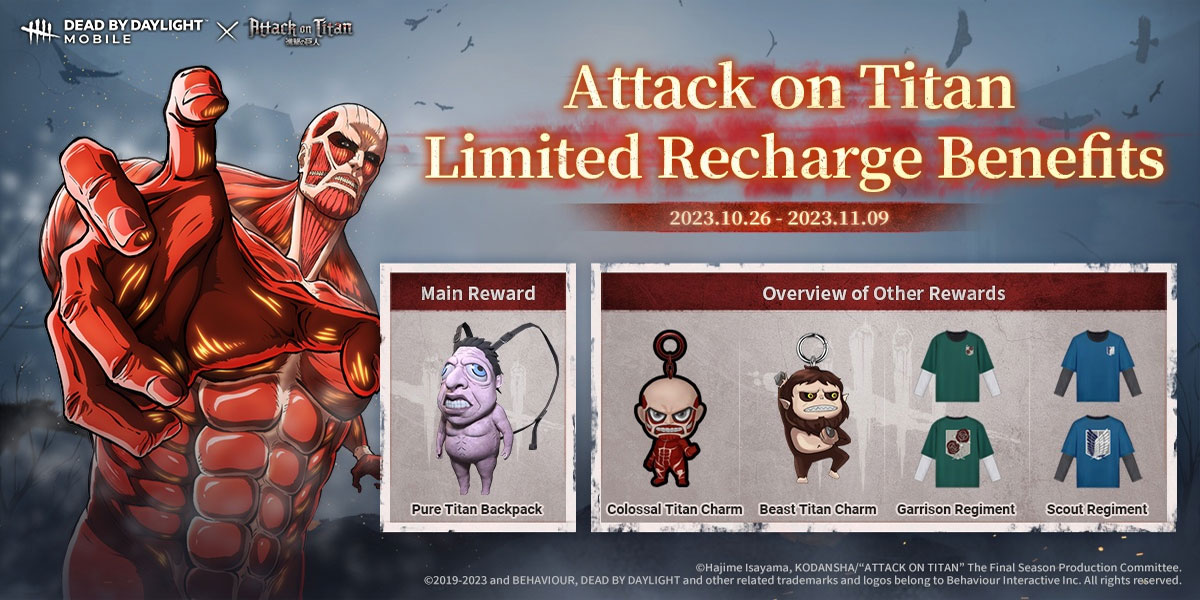 Dead by Daylight Mobile X Attack on Titan 6