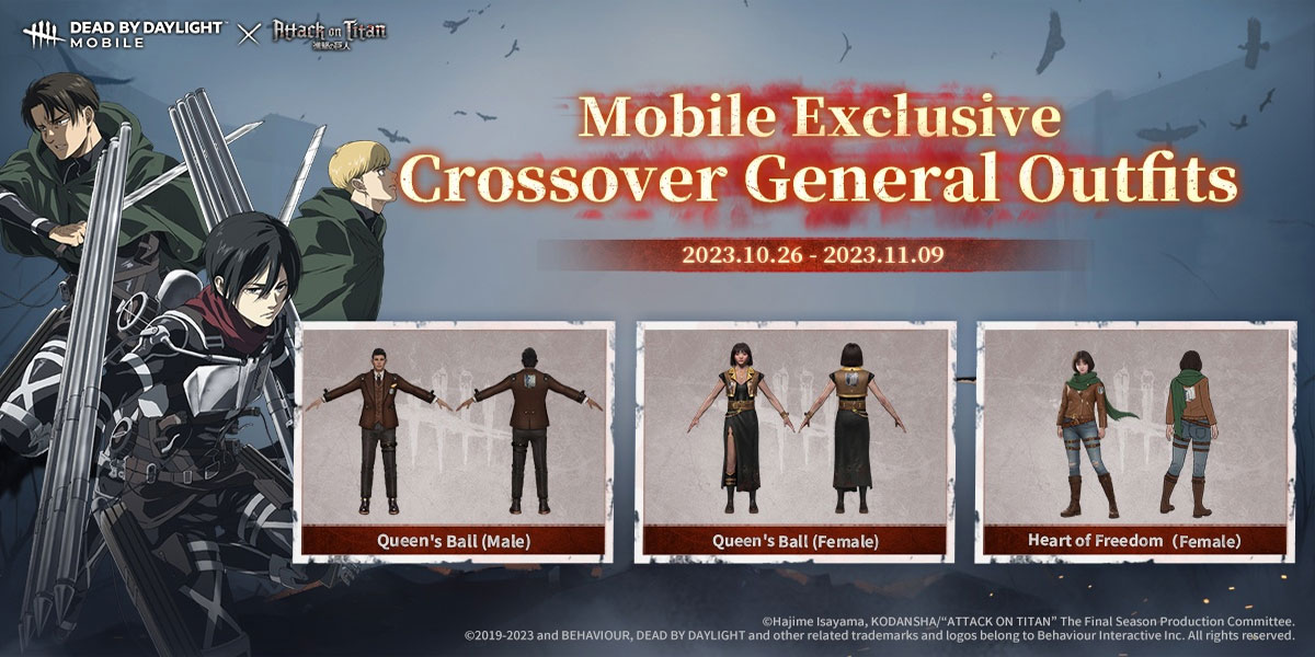 Dead by Daylight Mobile X Attack on Titan 7