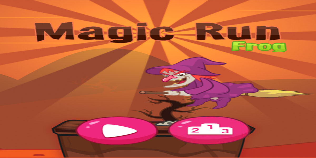 Magic Run Frog : Y8