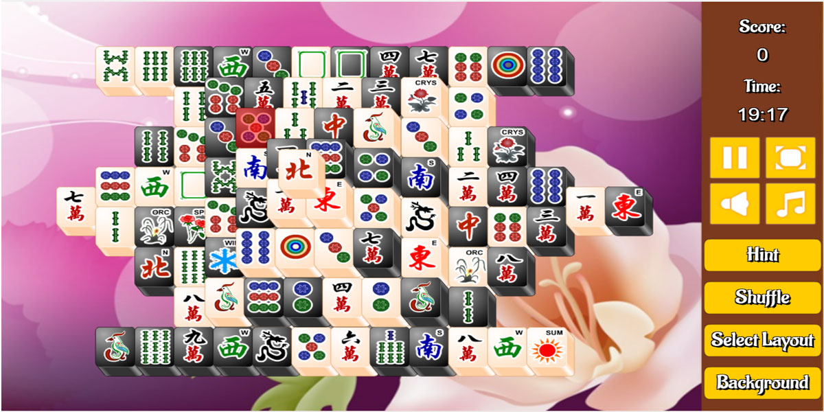 Mahjong Black and White : 2