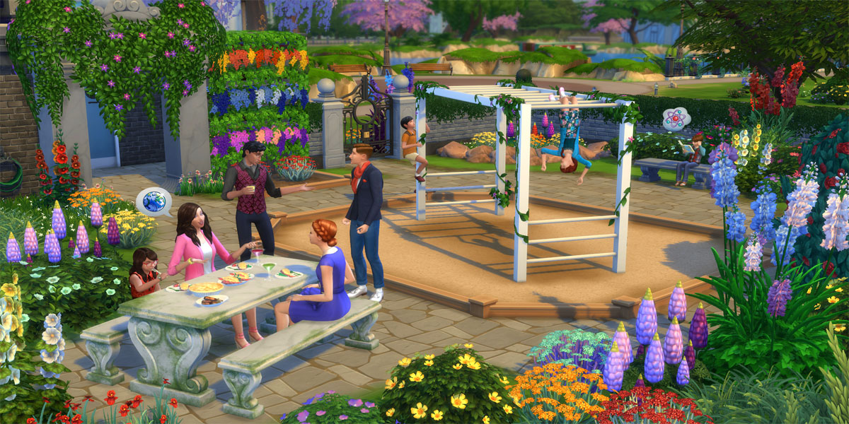 The Sims 4 Romantic Garden Stuff 2 