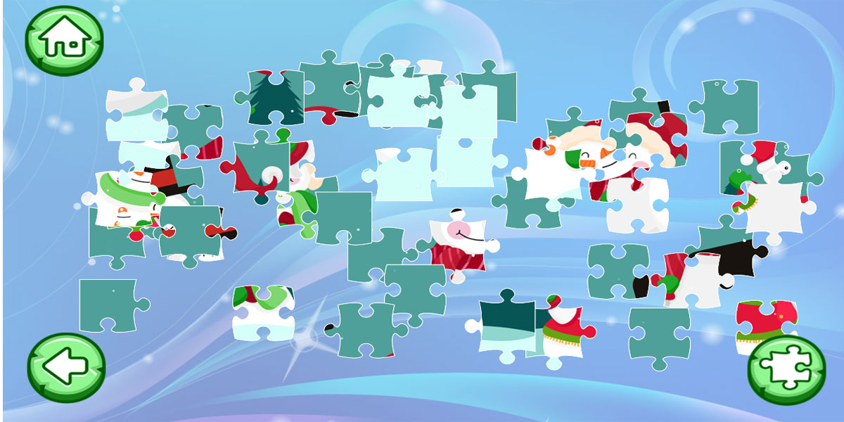 Santa-Claus-and-Snowman-Jigsaw-2